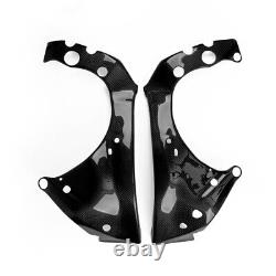 Carbon Fiber Motorcycle Frame Cover Twill For YAMAHA YZF R1 2015 2016 2017 2018