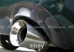 Carbon Fiber Rear Bumper Exhaust Heat Shield Trim Cover For Mazda MX5 Miata NA