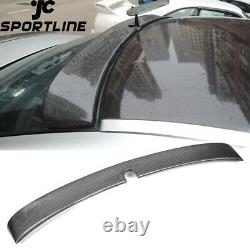 Carbon Fiber Rear Roof Spoiler Lip for Benz E-Class W211 E55 E63 AMG Sedan 02-08