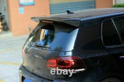 Carbon Fiber Rear Roof Spoiler Wing for Volkswagen VW Golf VI MK6 GTI R20 10-13