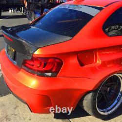 Carbon Fiber Rear Trunk Lid Cover Fit For BMW E82 Coupe 128i 135i 1M 2008-2013