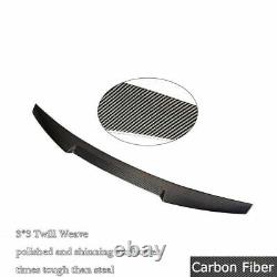 Carbon Fiber Rear Trunk Lip Spoiler Wing For BMW 3 Series E46 M3 Sedan 4D 98-05
