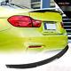 Carbon Fiber Rear Trunk Lip Spoiler Wing For Bmw 4 Series F82 M4 Coupe 2014-2020
