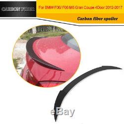 Carbon Fiber Rear Trunk Spoiler Wing for BMW F06 640i 650i F06 M6 Gran Coupe