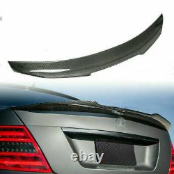 Carbon Fiber Rear Trunk Spoiler Wing for Mercedes Benz C Class W204 Sedan 07-14
