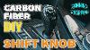 Carbon Fiber Shift Knob Skinning Wrapping Diy
