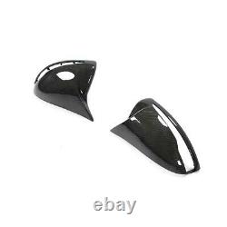 Carbon Fiber Side Mirror Cover Cap For Mercedes Benz W205 C43 C63AMG Replacement