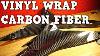 Carbon Fiber Vinyl Wrap Motorcycle Clear Protection