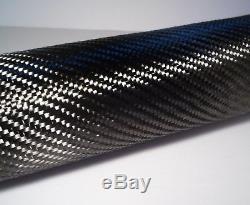 Carbon fiber cloth fabric 50'' 5 yards 2x2 twill weave kit with 1 1/2 Resin