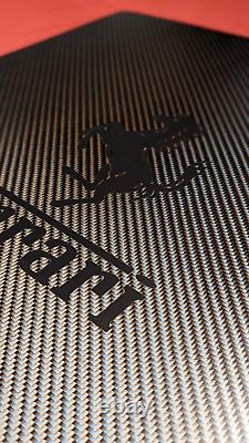 Carbon fiber floor mats for Ferrari 458 and Ferrari 488 Genuine 2×2 Twill 3k