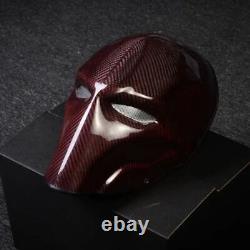 Cool Carbon Fiber Full Face Mask Halloween Cosplay Party Design Novelty Gift New