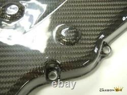 Ducati 848 1098 1198 Carbon Cambelt Covers In Twill Gloss Weave Fibre Cam Belt