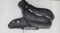 Ducati Panigale v4 Motocomposites Twill / Matter REAL Carbon Fiber Exhaust Cover