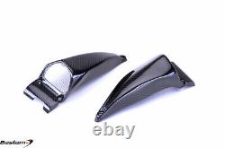 Ducati Streetfighter S 848 Carbon Fiber Air Intake Covers 2, Twill 100%
