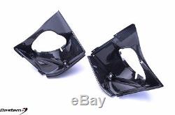 EBR 1190 RX SX Carbon Fiber Radiator Outlet Ducts Covers Fairings, Twill, 100%