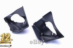 EBR 1190 RX SX Carbon Fiber Radiator Outlet Ducts Covers, Twill, 100%, Matte