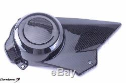 EBR 1190 RX SX Carbon Fiber Sprocket Chain Cover Guard, Twill, 100%