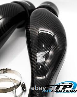 FABTECH Carbon Fiber Intake Mercedes Benz CLS55 E55 Intake Tubes AMG Performance