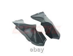 FOR Ducati 748 916 996 998 TWILL carbon fiber Vent Pipe with Indicator Holes