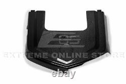 Fit 09-15 Cadillac CTS-V Factory Style 3K Twill Weave Carbon Fiber Engine Cover
