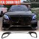 Fits Benz W222 S63 S65 Amg 2018up Real Carbon Front Bumper Lip Air Vent Covers