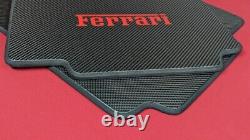 Floor mats fit Ferrari 458, Ferrari 488. Genuine carbon fiber 2×2 Twill 3k