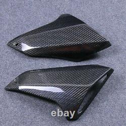 For 2014-2016 FZ09 Carbon Fiber Tank Side Fairing Air Intake Cover, Glossy Twill