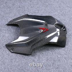 For 2019 2024 S1000RR Carbon Fiber Gas Tank Cover Air Box Cover Glossy Twill