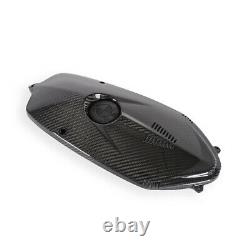 For BMW R NINET NINE T R9T Engine Housing Water Cooler Cover Twill Carbon Fiber