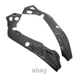 For BMW S1000RR 2015 2016-2018 Frame Protector Covers Fairing Carbon Fiber Twill