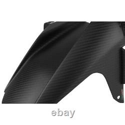 For BMW S1000RR 2019 2020 Rear Hugger Mudguard Fender Matte Twill Carbon Fiber