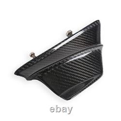 For Ducati Panigale V4 V4S Carbon Fiber Motorcycle Winglets Air Deflector Twill