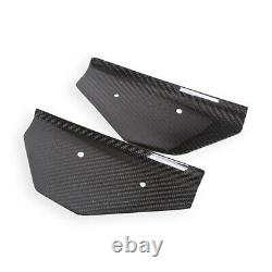 For Ducati Panigale V4 V4S Carbon Fiber Motorcycle Winglets Air Deflector Twill