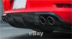 For Porsche 911 991 Carbon Fiber Rear Bumper Diffuser Vor Style Body Kits
