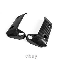 For Yamaha MT07 2018+ Carbon Fiber Side Radiator Guards Cowl Covers Twill Weave