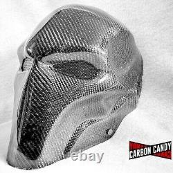 Full Face Skull 100% Carbon Fiber Stroke Mask (Special Twill Carbon)