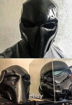 Full Face Skull 100% Carbon Fiber Stroke Mask (Special Twill Carbon)