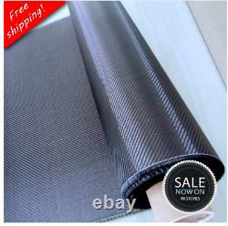 Grade A 100% Carbon Fiber Cloth Material Fabric Twill 3k Strong Weave 200gsm