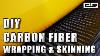 How To Hand Lay Real Carbon Fiber Wrapping Skinning Tutorial