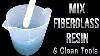 How To Mix Fiberglass Resin U0026 Clean Tools