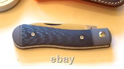 Jack Wolf K9 Twill Carbon Fiber Knife K9-01-TWL Benjamin Belkin Discontinued