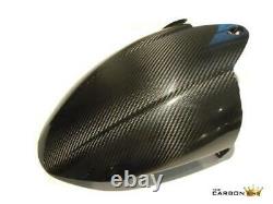 Kawasaki Zx10r 2008-10 Carbon Fibre Rear Hugger In Twill Gloss Weave Mudguard