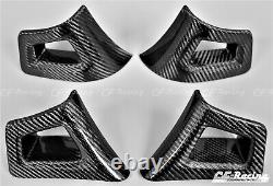 Lancer Evo X Recaro Seat Belt Guides (Covers) 1 seat only 100% Carbon Fiber