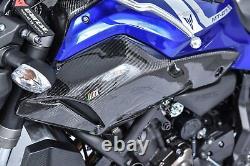 MOS Carbon Fiber Air Duct Covers for Yamaha FZ-07 MT-07 2013-2017