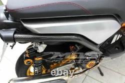 MOS Carbon Fiber Frame Covers for Yamaha Zuma BWS 125 2009 2015