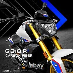 MOS Carbon Fiber Headlamp Trim Covers for BMW Motorrad G310R 2016-2021