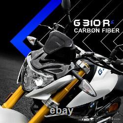 MOS Carbon Fiber Headlight Upper Carrier Cover for BMW Motorrad G310R 2016-2021