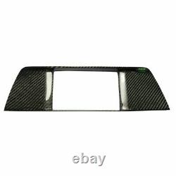 MOS Carbon Fiber Infotainment System 7 Panel Cover for BMW 5 Series F10 F11 F18
