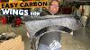 Making Easy Carbon Parts For Gizfab Carbon Wings Using The Skinning Wet Lay Method Part 2