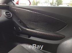 NEW 5th GEN Camaro Carbon Fiber Interior Packsage 100% REAL 3K Twill Dash Doors